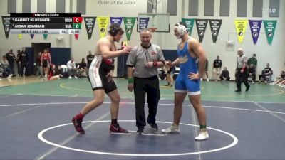 285 lbs 5th Place Match - Garret Kluesner, Western Dubuque vs Aidan Jenaman, Wahlert, Dubuque