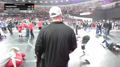 80 lbs Champ. Round 1 - Mason Pack, B.A.M Training Center vs Walker Loberg, Victory School Of Wrestling