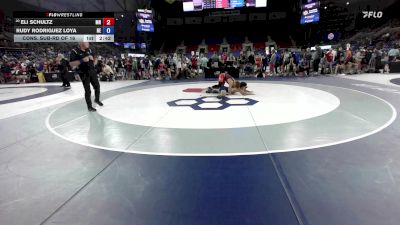 126 lbs Cons. Sub-rd Of 16 - Eli Schultz, MN vs Rudy Rodriguez Loya, NE