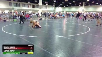 160 lbs Round 1 (16 Team) - Dylan Busch, Nebraska Wave Hogs vs Liam Schram, Ohio Titan Blue