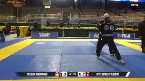 Lester Robert Colodny vs Spencer G McDonald 2025 Pan Jiu Jitsu IBJJF Championship