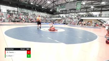 61-64 lbs Quarterfinal - Oliver Tasnic, Force Elite vs Grayson Short, The Foundation