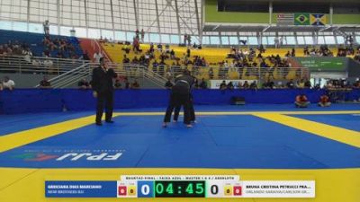 BRUNA CRISTINA vs GREICIARA DIAS 2026 FPJJ Circuito Paulista GI Etapa 3