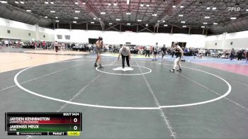 132B Cons. Round 2 - Jayden Kennington, Lafayette (Wildwood) vs Jakeniss Meux, Klein