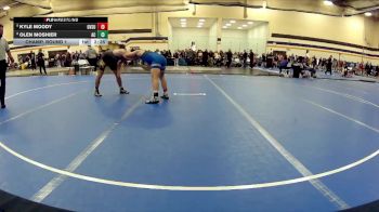 157 lbs Champ. Round 1 - Kyle Moody, Grand Valley State University Club vs Olen Moshier, Adrian NCAA