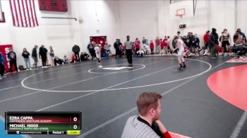 77 lbs Cons. Round 3 - Ezra Cappa, Contenders Wrestling Acadamy vs Michael Higgs, Evansville North High School