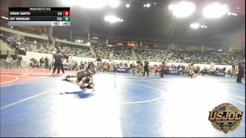 58 lbs Consi Of 8 #2 - Crew Smith, Hinton Takedown Club vs Kit Vergari, Texas Elite Wrestling