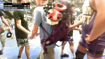 106 lbs Rr Rnd 1 - Levi Green, Team Shutt Emperor Penguin vs Brayden Gibbons, Hammer Wrestling Club