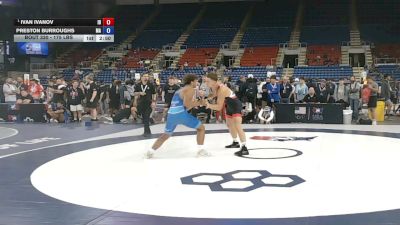 175 lbs Champ. Rd Of 128 - Ivan Ivanov, Idaho vs Preston Burroughs, Massachusetts