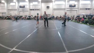 84 lbs Round 7 (8 Team) - Nolan Berasi, Wrecking Crew Demolition Team vs Brielle Richardson, West Virginia Wild