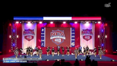 Clear Creek High School [2026 Novice Varsity Crowd Leading - Medium] 2026 NCA High School Nationals