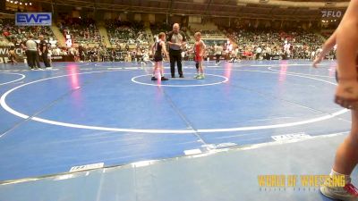 75 lbs Round Of 16 - Deacon Doerr, Team Tulsa Wrestling Club vs Titan Leishman, Auburn Takedown