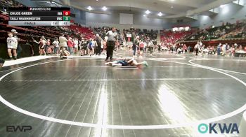 61 lbs Quarterfinal - Ezekiel Olsen, Fitness Fight Factory Wrestling Club vs Garrett Potts, Wagoner Takedown Club