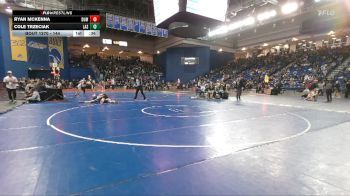 144 lbs Cons. Round 2 - Ryan McKenna, Dumont vs Cole Trzeciak, LaSalle