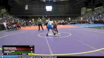 5A - 285 lbs Cons. Round 1 - Daniel Lowe, Leavenworth vs Morgan Dean, Topeka - Highland Park