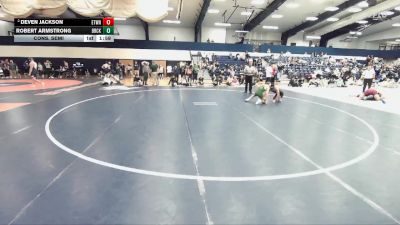 125 lbs Cons. Semi - Robert Armstrong, Brockport vs Deven Jackson, Elizabethtown