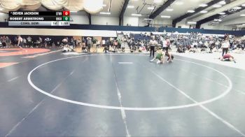 125 lbs Cons. Semi - Robert Armstrong, Brockport vs Deven Jackson, Elizabethtown