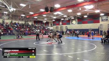 152 lbs Cons. Round 4 - Dylan Hartley, Mar Vista vs Jordan Moreno, Christian