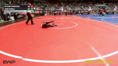 64 lbs Round Of 16 - Ryland Ferguson, King Select vs Jude Varela, Juggernaut Wrestling Club