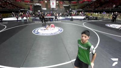 67 lbs Cons. Semis - Nathan Beckham, Orange County RTC vs Ezequiel Gutierrez, Red Wave Wrestling