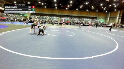 120 lbs Round Of 32 - Steve Romero, Toppenish vs Granite Eggleston, Roseburg