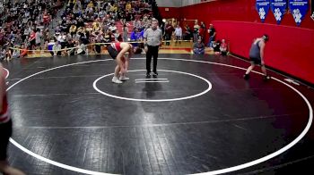 215 lbs Cons. Round 2 - Cameron Gray, Ligonier Valley Hs vs Kameron Dietrick, Plum Hs