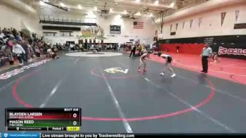 98 Boys Quarterfinal - Mason Reed, Pine Creek vs Blayden Larsen, Brush High School