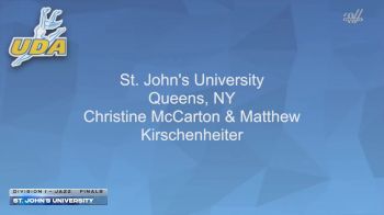 St. John's University [2026 Division I - Jazz Finals] 2026 UCA & UDA College Cheerleading and Dance Team National Championship