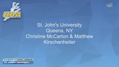 St. John's University [2026 Division I - Jazz Finals] 2026 UCA & UDA College Cheerleading and Dance Team National Championship