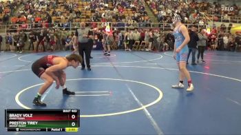 167 lbs Champ. Round 1 - Preston Tirey, Bishop Ready vs Brady Volz, Finneytown