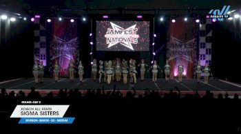 Koach Allstars - Sigma Sisters [2025 L3 Senior - D2 - Medium Day 2] 2025 JAMfest Cheer Super Nationals