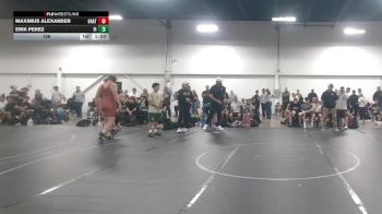 126 lbs Placement (4 Team) - Maximus Alexander, 84 Athletes vs Erik Perez, Fighting Irish