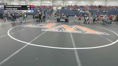 82 lbs Cons. Semis - Jackson Nicholas, Eastside United Wrestling Club vs Payson Price, Brothers Of Steel