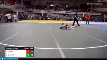 60 lbs Placement (4 Team) - Everett Priebe, Chatfield vs Elih Schaefer, Zumbrota-Mazeppa