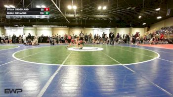 88-91 lbs Rr Rnd 1 - Dylan Crossland, SEO Wrestling Club vs Elijah Richards, Texas Select Wrestling