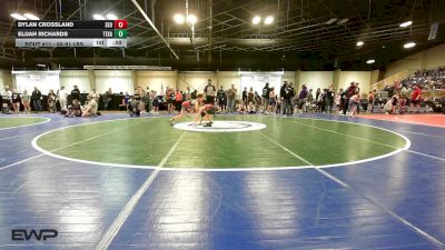88-91 lbs Rr Rnd 1 - Dylan Crossland, SEO Wrestling Club vs Elijah Richards, Texas Select Wrestling
