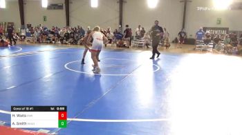 125 lbs Consolation - Hunter Waits, Raw vs Anthony Smith, Randall Youth WC