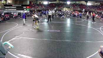 75 lbs Champ. Round 2 - Jax Eimermann, York Wrestling Club vs Isaiah Pursley, Chase County Wrestling Club