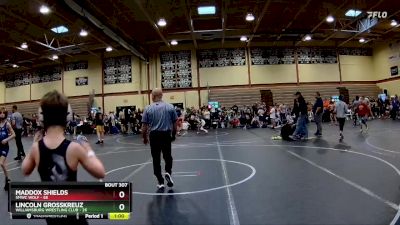 68 lbs Champ. Round 1 - Lincoln Grosskreuz, Williamsburg Wrestling Club vs Maddox Shields, SMWC Wolf