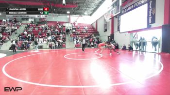 145 lbs Quarterfinal - Adama Coenen, PLAINVIEW vs London Laxer, Austin Westlake