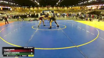 113 lbs Cons. Round 4 - Tyler White, Lake Gibson vs Everett Stephens, First Baptist (Naples)