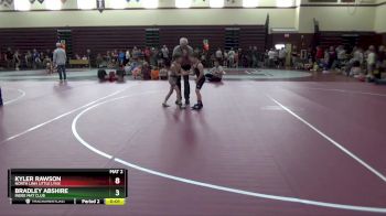 SPW-11 lbs 7th Place Match - Kyler Rawson, North Linn Little Lynx vs Bradley Abshire, Indee Mat Club