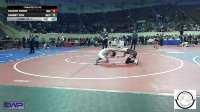 87 lbs Consi Of 4 - Colton Perry, Union JH vs Sammy Cox, Watonga