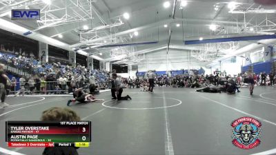 110 lbs Placement (4 Team) - Austin Page, Potentially Dangerous vs Tyler Overstake, Kansas Mayhem