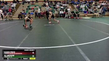 113 lbs Champ. Round 1 - Eli Browne, Tower Hill Hs vs Kaden Price, Charter School Of Wilmington