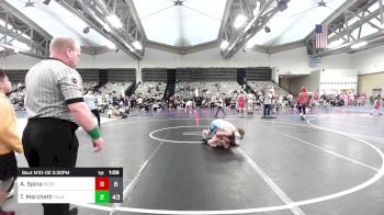116 lbs Rr Rnd 2 - Antonio Spina, Scorpions vs Tommy Marchetti, Team NJ X Ruthless