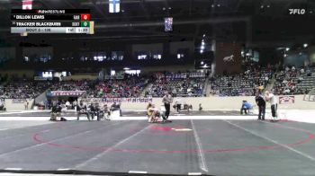 106 lbs Champ. Round 1 - Dillon Lewis, Fairdale vs Tracker Blackburn, Scott