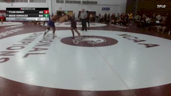 285 lbs Semifinal - Jesus Gonzalez, Minnesota State Mankato vs Tyler Raway, Augsburg