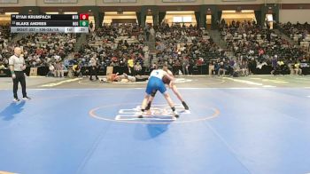 106-2A/1A Cons. Round 2 - Ryan Krumpach, Mountain Ridge vs Blake Andres, Northern-G