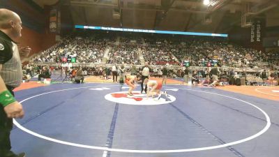 2A-113 lbs Semifinal - Cade Thompson, Cokeville vs Luke Halverson, Sundance